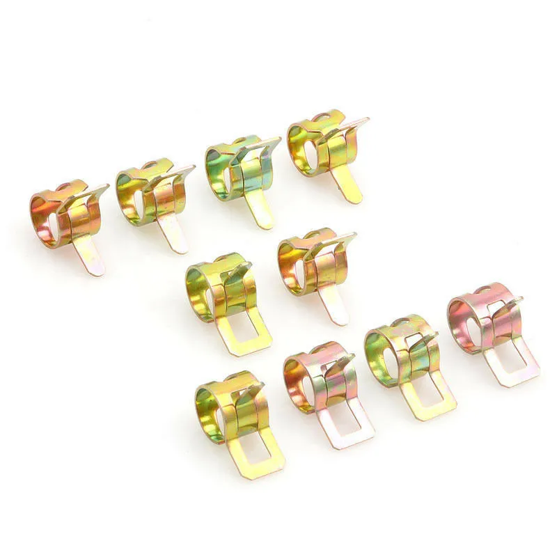 

6-15mm Spring Clip 60Pcs 6Sizes Accessories Clamp Fuel Hose Hot Pipe Tube