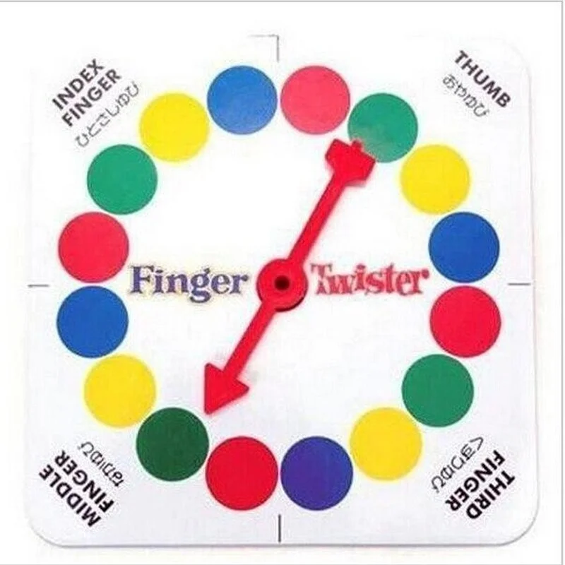 

1set Finger Twister Mini Table Games Favor Toy for Kids Mind Toys