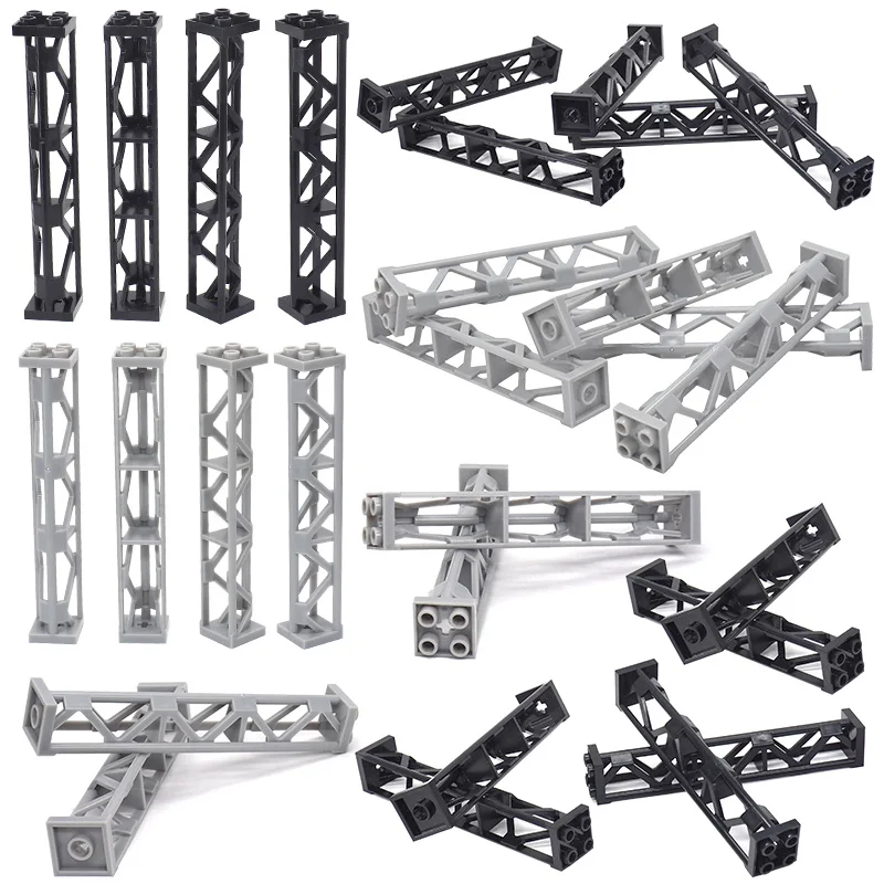 Длинная форма четыре отверстия строительные блоки столб сделай сам место для