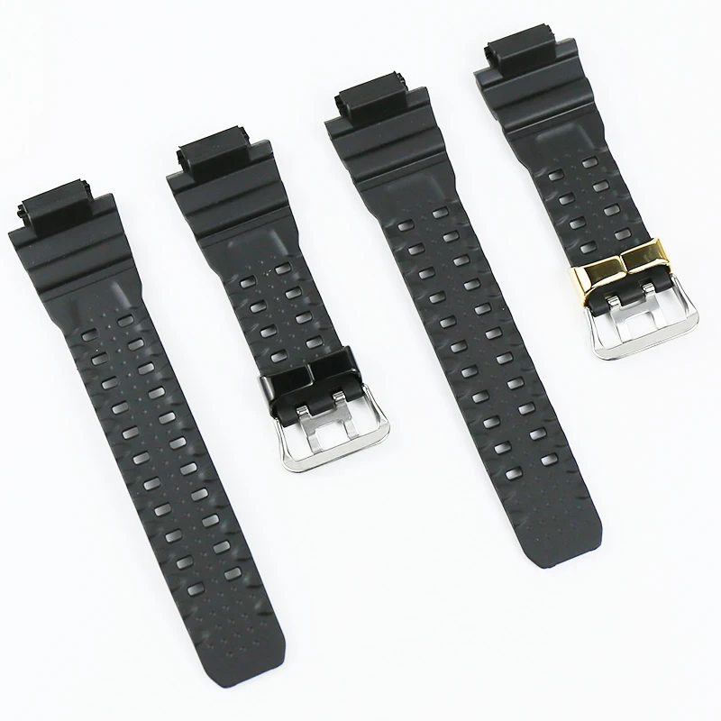Watch accessories resin strap pin buckle metal buckle for Casio G-SHOCK watches GW-9400 men and women silicone soft sports strap