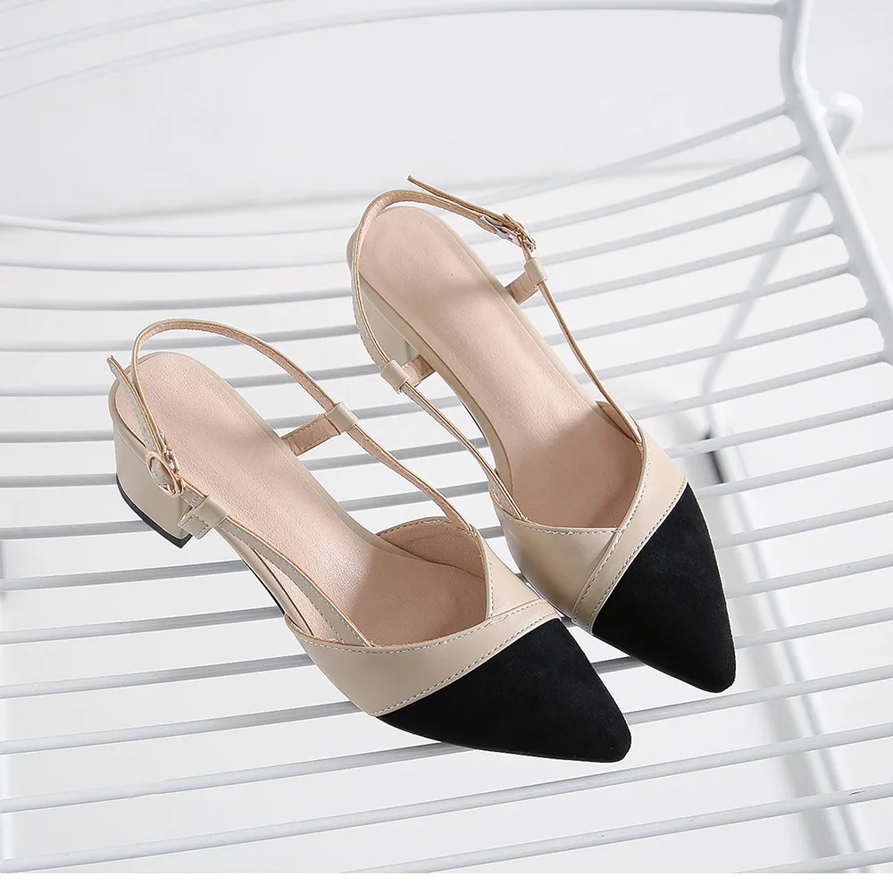 Женские босоножки на высоком каблуке с острым носком размеры 31 43|Боссоножки и