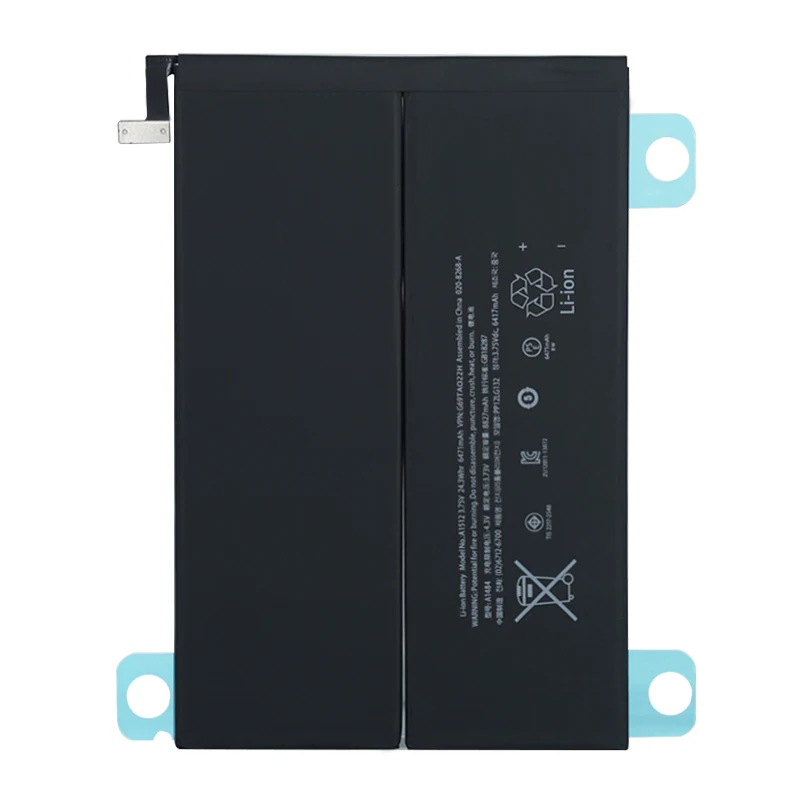 

OHD Оригинальный аккумулятор для планшета большой емкости 5 шт. для Apple iPad mini 2 3 A1512 A1489 A1490 A1491 A1599 6471 мАч + Инструменты