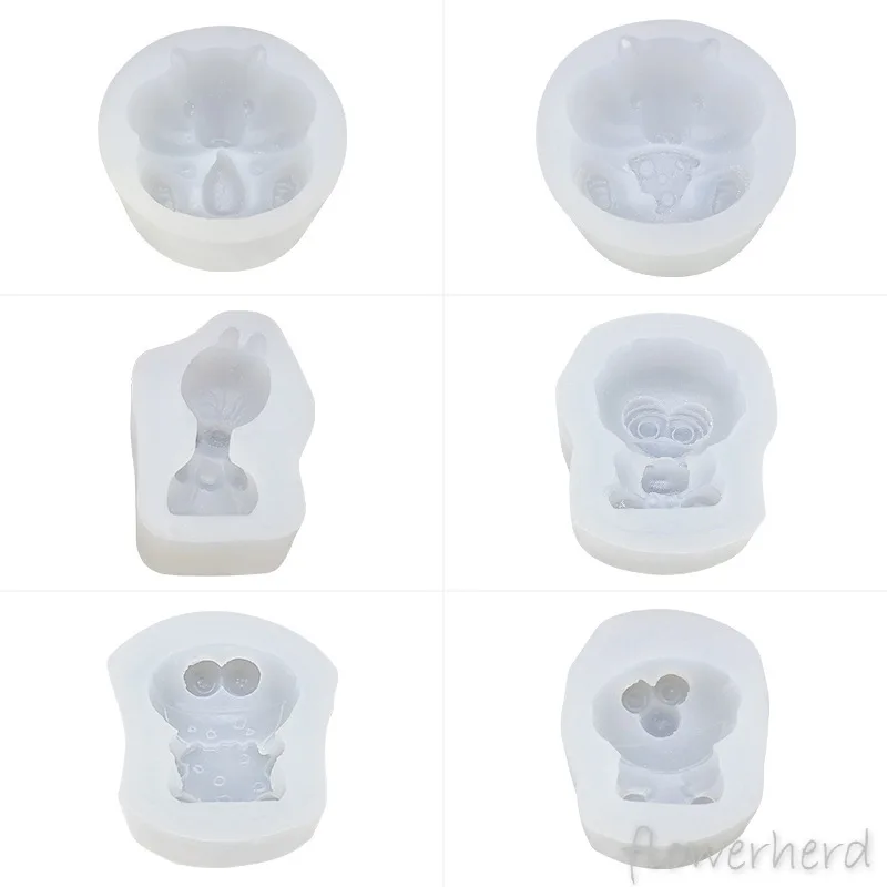 Мультяшные силиконовые формы для ароматерапии форма мыла ручной работы свечей