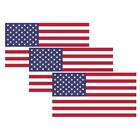 Наклейки с американским флагом, 4 меча (комплект из 3 шт.), наклейки с американским флагом, украшение для автомобилягрузовикаMacBookноутбука и авто