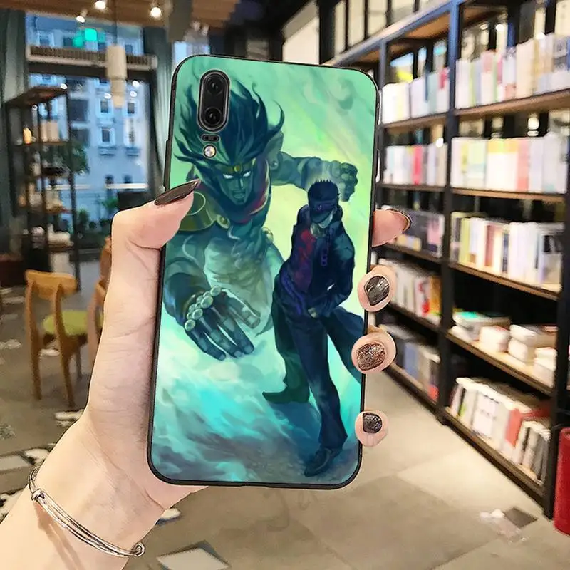 

Jojo's Bizarre Adventure anime Phone Case For Huawei honor Mate P 10 20 30 40 i 9 8 pro x Lite smart 2019 nova 5t