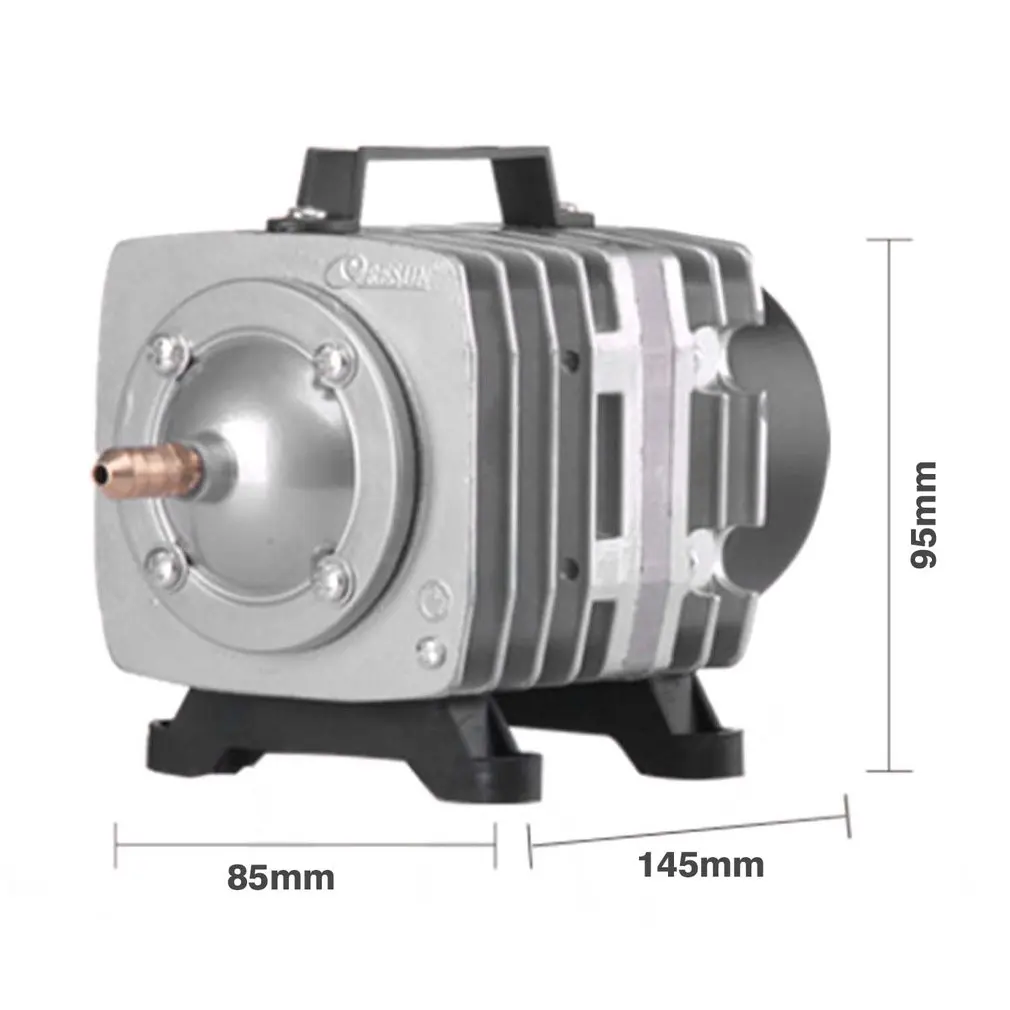 220V 18 Вт 38L/мин воздушный насос для аквариума Электромагнитная Воздушный