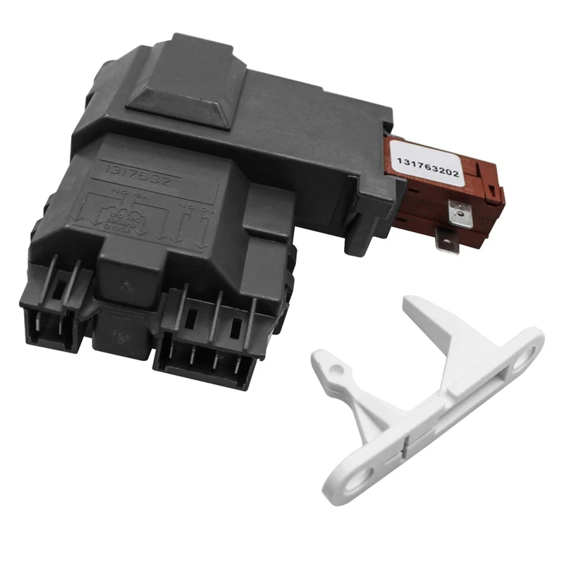 131763202 дверной замок для стиральной машины в сборе холодильника Electrolux 131763256 0131763202