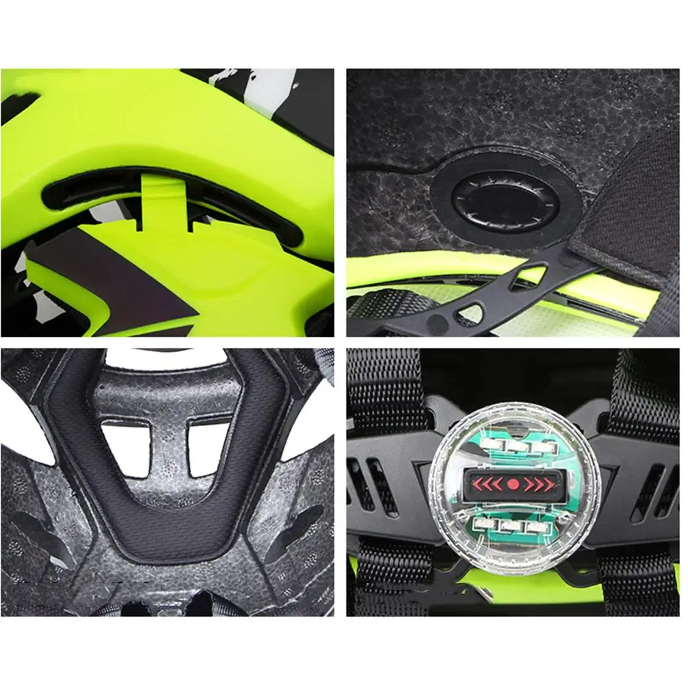 Детский велосипедный шлем с задним фонарем детский Сверхлегкий безопасный для