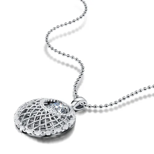 Богемное открытое ожерелье с узором новое модное женское длинное серебряное