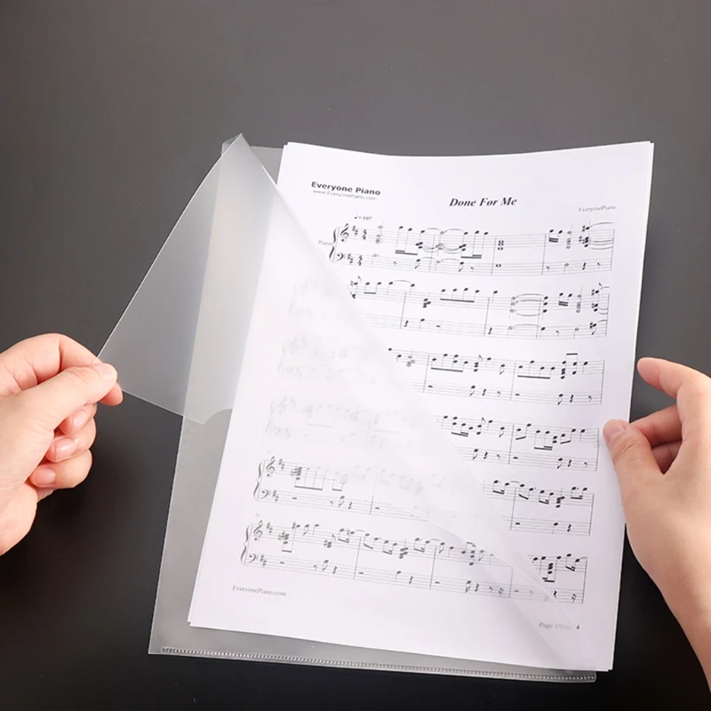 

20 шт четкое представление файлы Бумага Крышка Переплета дней A4 папка для Бизнес документы школьных проектов