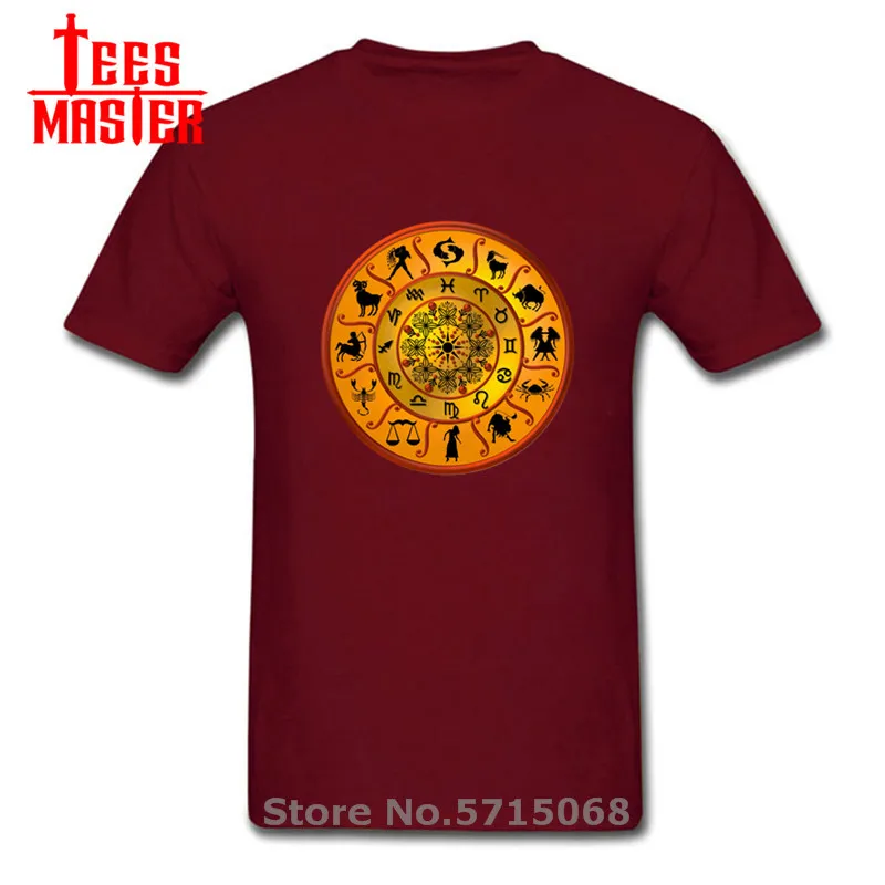 2020 дизайнерская хлопковая Повседневная брендовая Футболка с принтом 12 созвездий