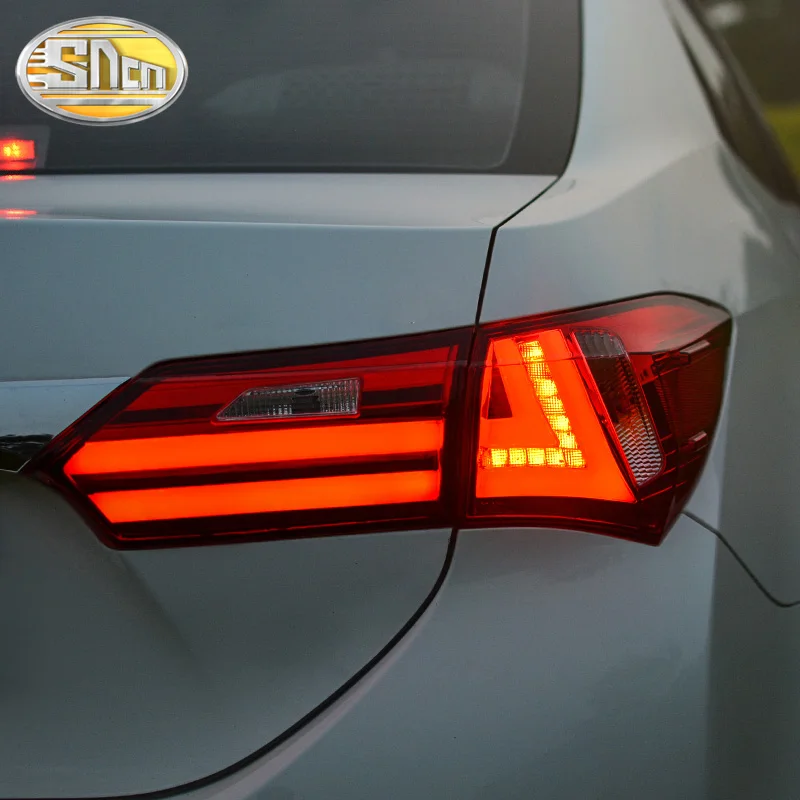 Автомобильный Стайлинг для Toyota Corolla задний фонарь s 2014 2015 2016 новый светодиодный