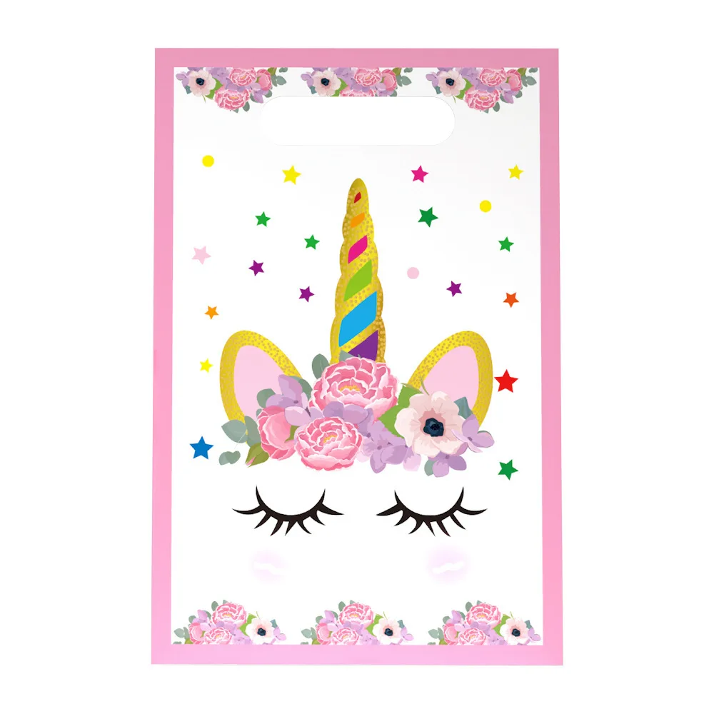 10 шт. Единорог Русалка Футбол пиратский Подарочный пакет конфеты добычи для