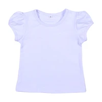 2021 baby clothes girl kids blank tshirts cotton monogram blanks little girls summer tops