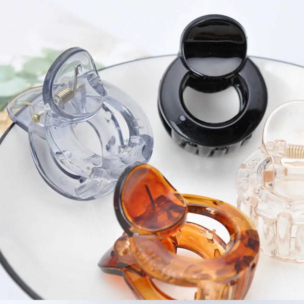 Новые женские заколки для волос простые мини модные конский хвост инструменты