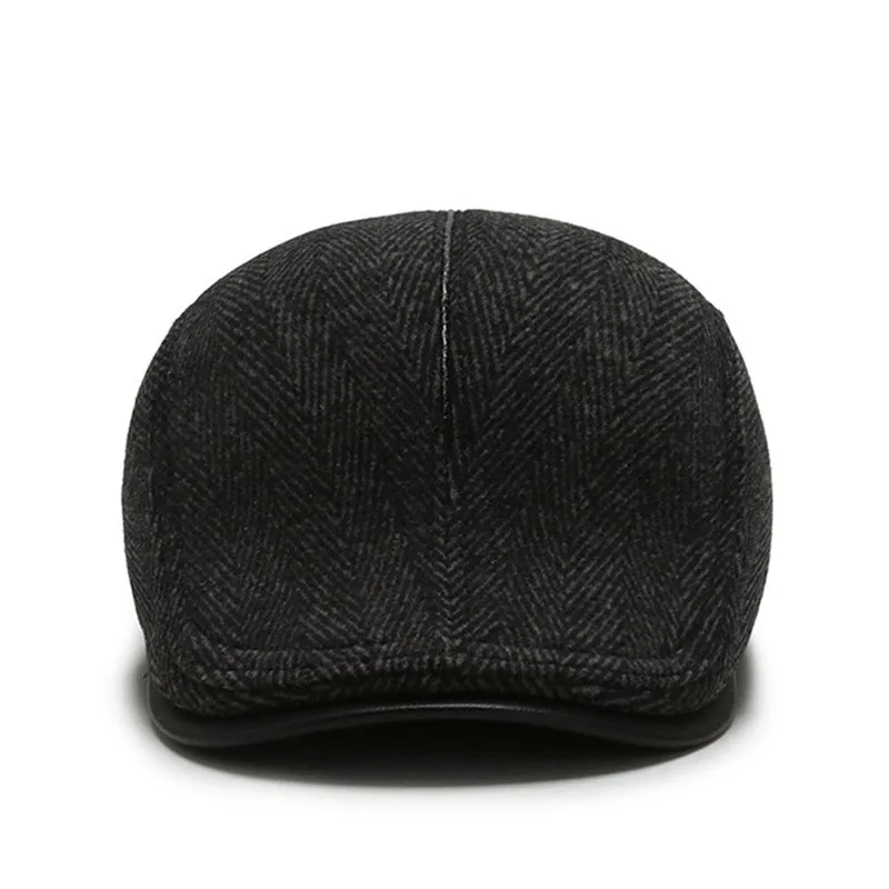 Новинка 2019 Кепка-газетчик Fibonacci из искусственной шерсти Лоскутная Мужская кепка