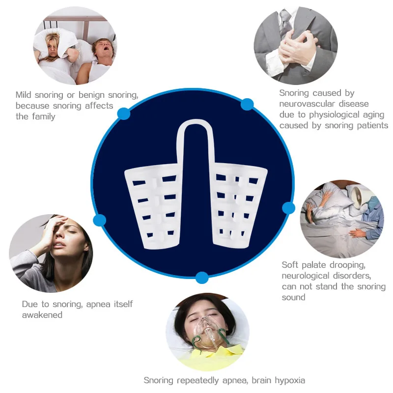 

10Box Anti-Snoring Breathe Aid Anti-snore Nose Purifier Stop Snore Device AntiSnore Apnea Nose Clip For Easy Health Sleep