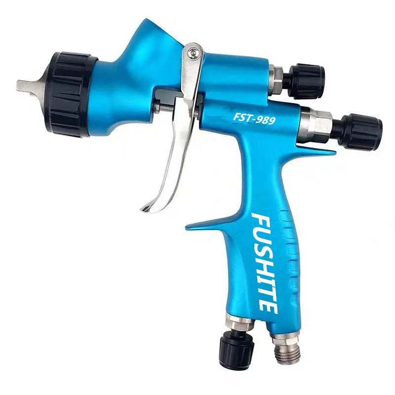

WAERTA FUSHITE FST-989 1.3mm Nozzle Professional Spray Gun Sprayer Paint Air Mini Spray Gun for Painting Cars Aerograph Tool