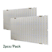 2pcs Pack Samsung LM281B 3000K 5000K Red 120W 2 LED Grow Lamp Quantum PCB Board Panel for Horticulture Lighting