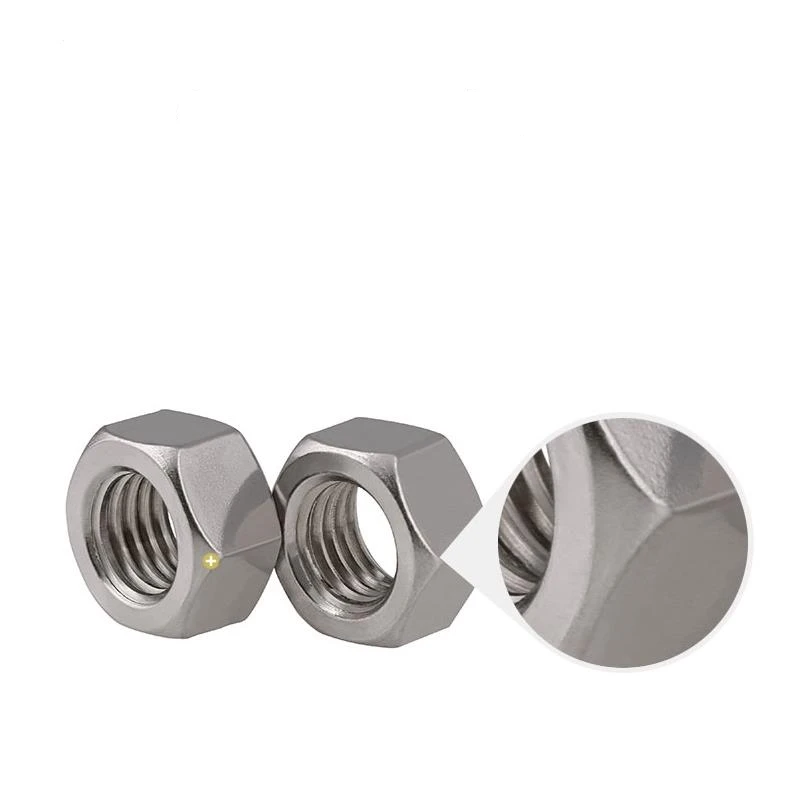 

DIN934 304 stainless steel hexagon nuts M1 M1.2 M2 M2.5 M3 M4 M5 M6 M8 M10 M12 M14 M16 M18 M20 M22 M24-M30 nut cap screw cap hot