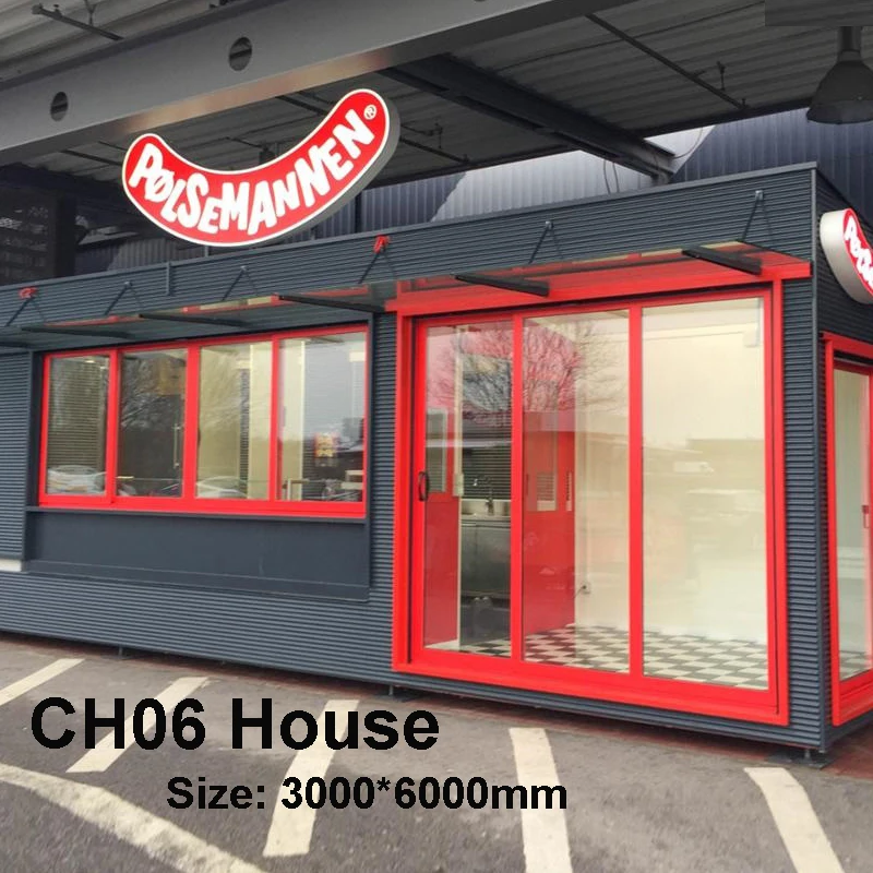 Контейнерный дом высококачественный плоский контейнерный сборный как и офис |