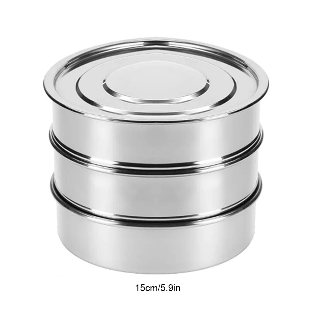 

Seed Sprouting Kit Seed Sprouter Germination Cover Kit Stainless Steel Strainer Germinator Stackable Sprouter Kit Three Layers