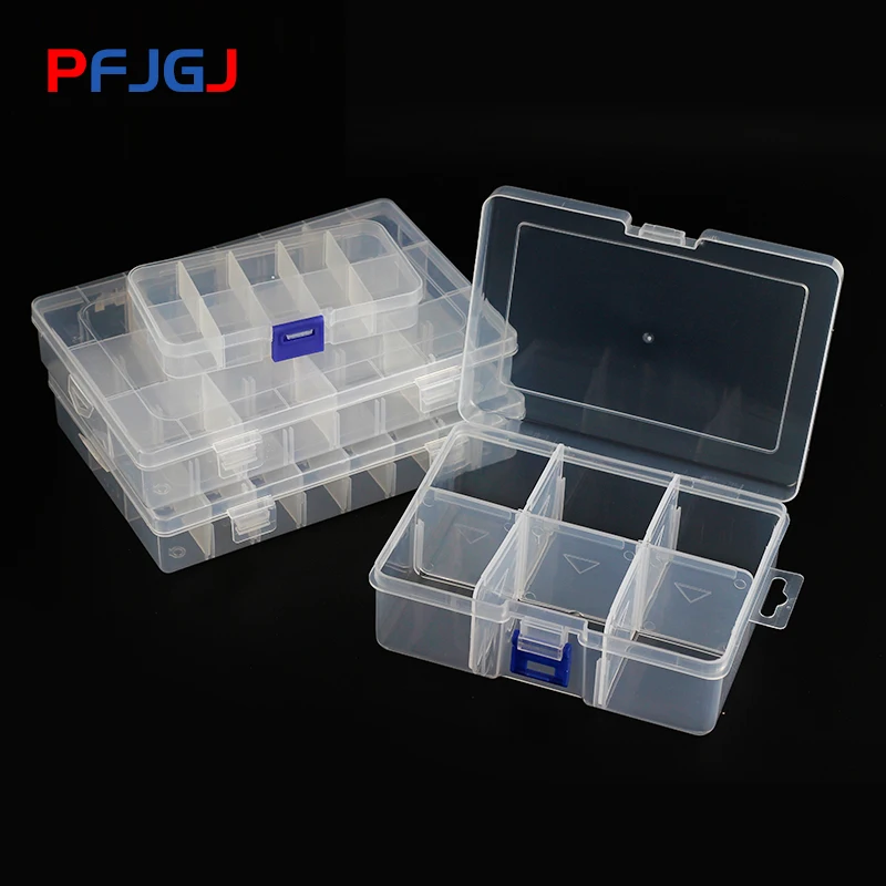 Прозрачная пластиковая коробка Peng Fa съемная классификация отделочных деталей