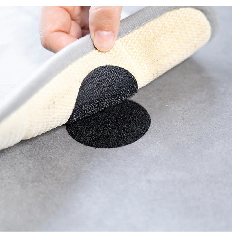 5 пар/лот сильный самоклеющиеся крюк и петля нейлона стикеры липучками клейкая