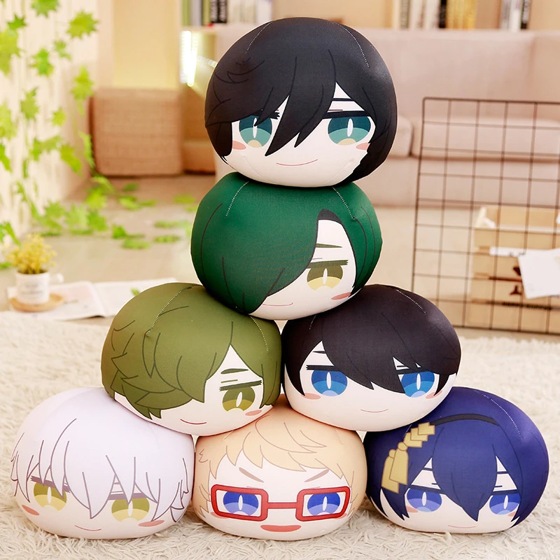 Круглая подушка в стиле аниме Touken Ranbu Online Q плюшевая кукла реквизит для косплея