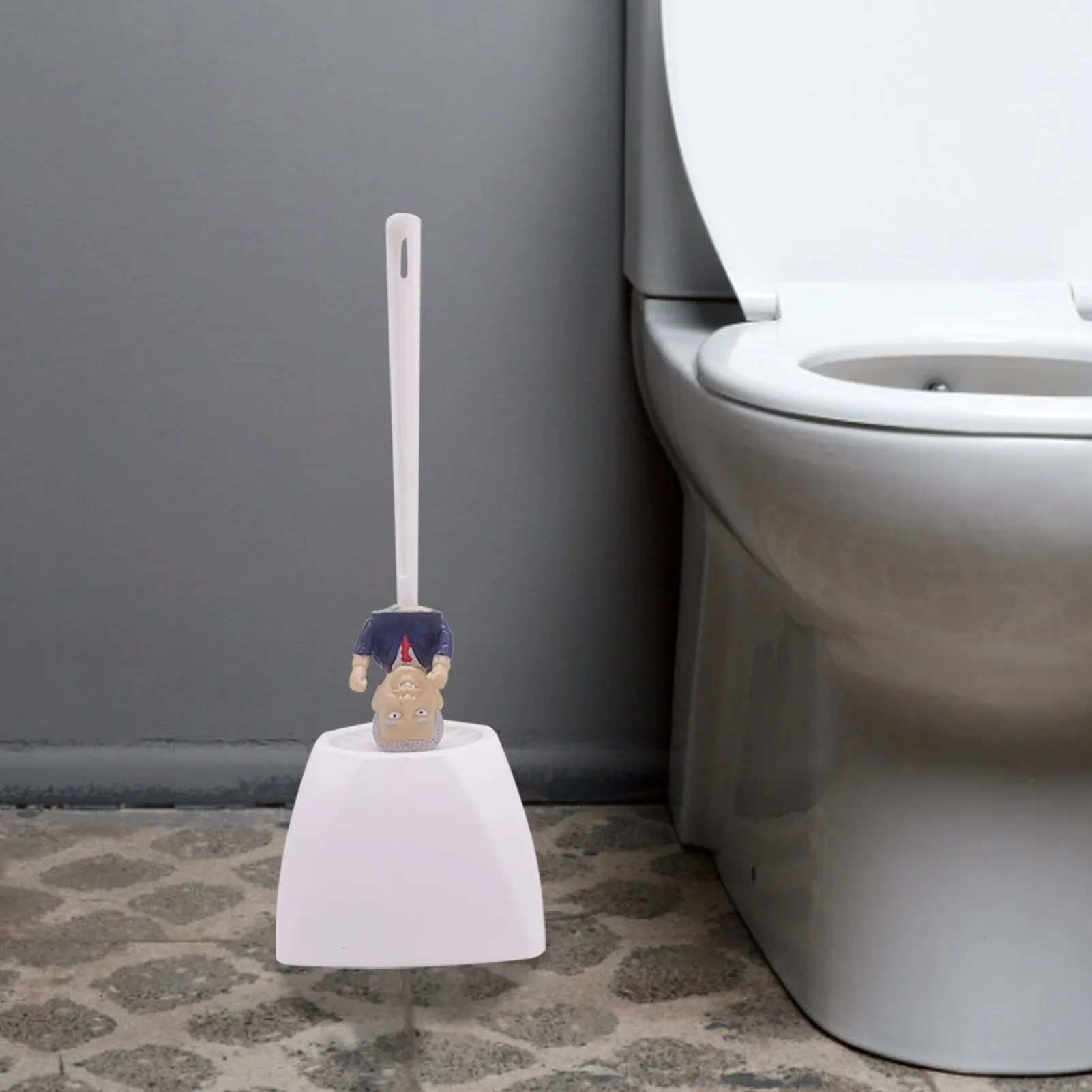 

Biden Toilet Brush Set Durable Plastic Cleaning Brush Convenient Cleaning Tool