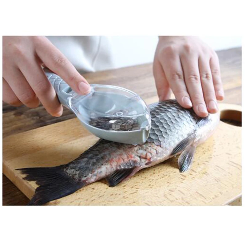 Рыбьей чешуи кисти выскабливание рыболовные Весы щетка для очистки кожуры терки