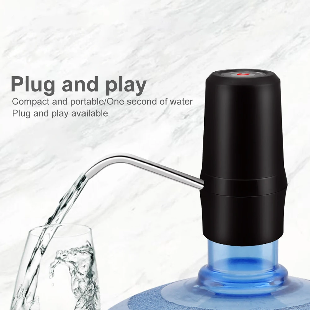 Бытовой автоматический Электрический водяной насос Кнопка диспенсер галлон