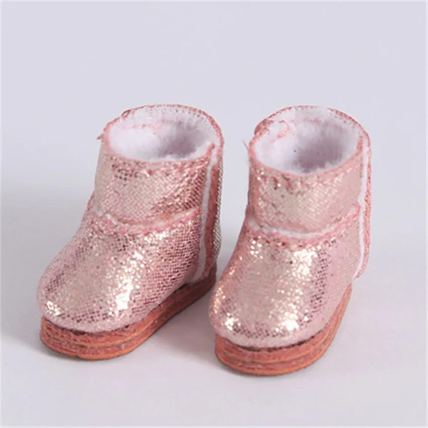 

Fashion Doll Clothes Snow Boots Shoes for 1/12 BJD Obitsu11 Holala Molly GSC P9 OB11 Doll Clothes Accessories for Dolls