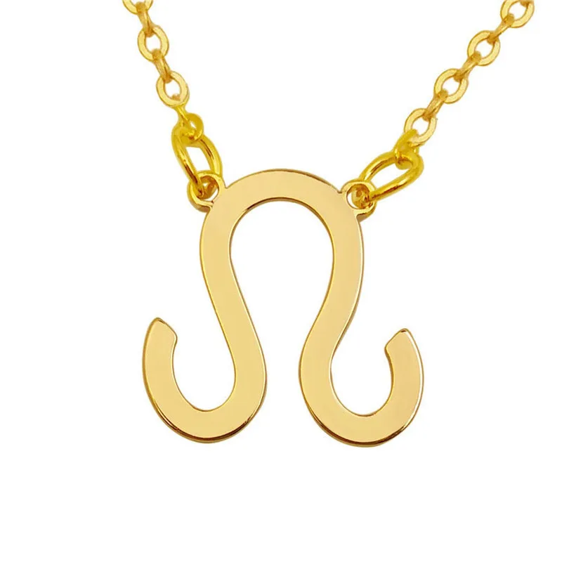 

Women Popular 12 Constellation Necklace New Fashion Metal Temperament Simple Versatile Card Advanced Sense Clavicle Chain Trend