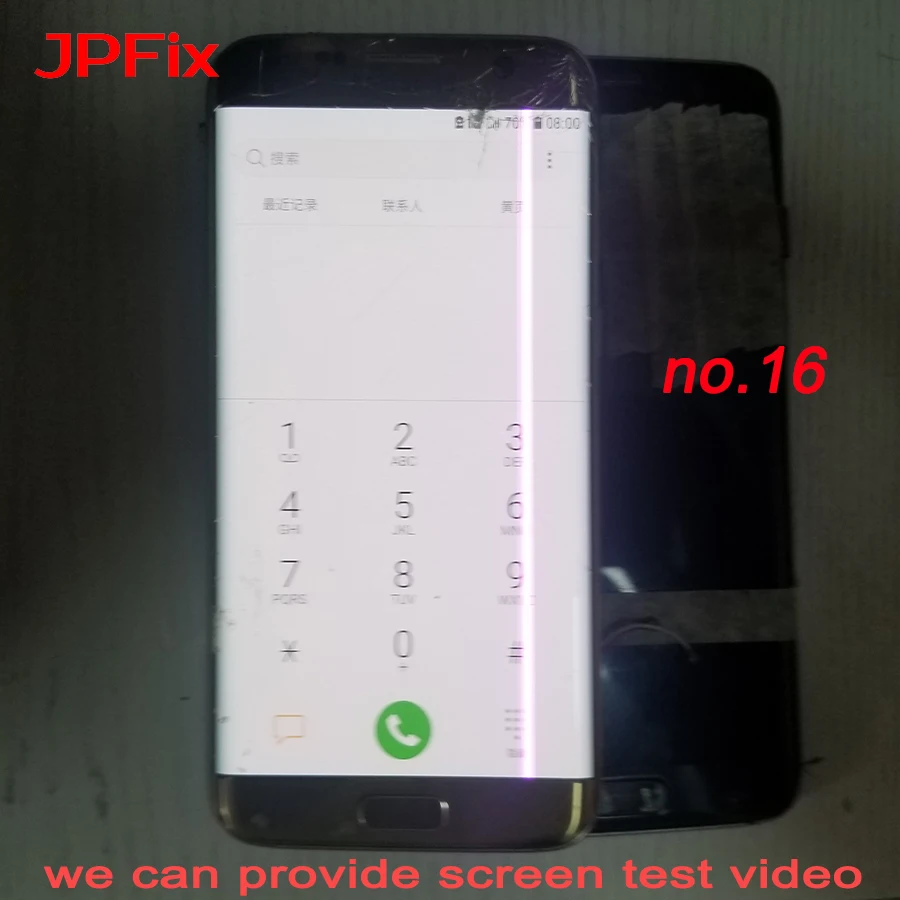 JPFix For Samsung S7 edge G935A G935FD G935V G935S LCD Practice Screen Assembly Cracked Glass Frame Separate File Transfer Using | Мобильные