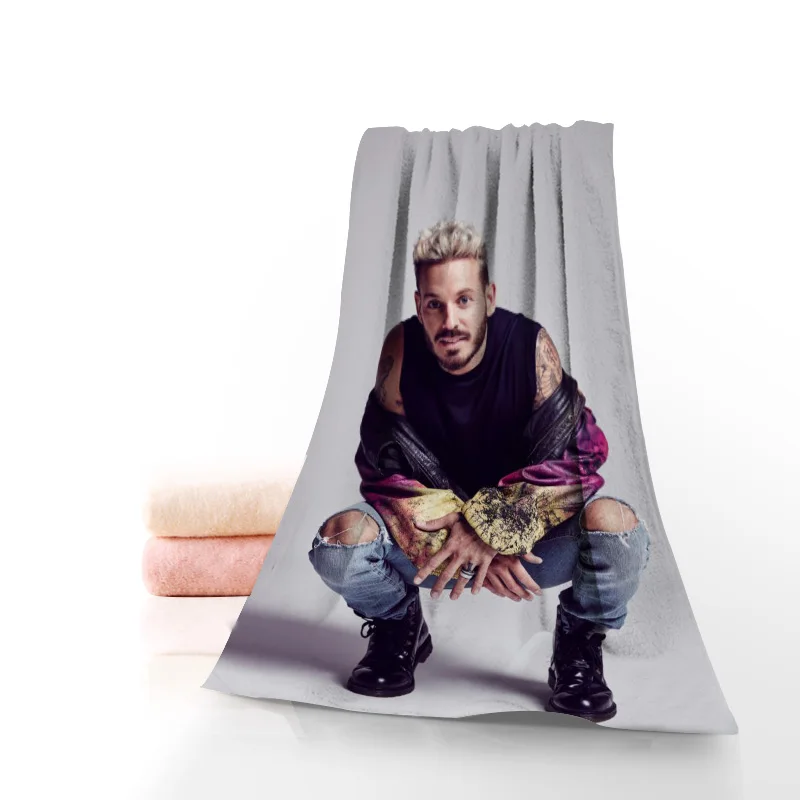 

New Arrival M Pokora Towels Multiple Color Microfiber Beach Bath Towel Sports Face Towel Customizable Printing Bath Towels