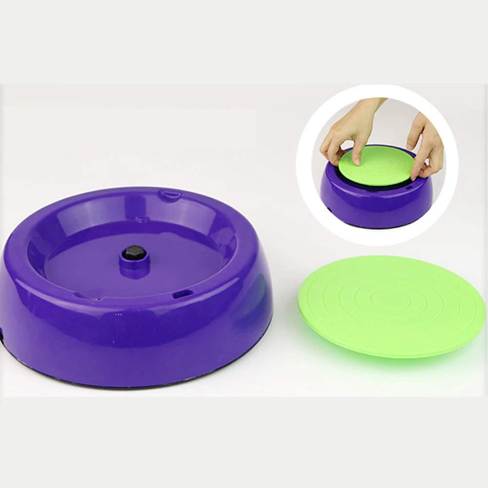 

Kids Arts Children Ceramic Machine Electric Pottery Wheel Gift Portable DIY Toys Handmake Plastic Educational Mini Craft