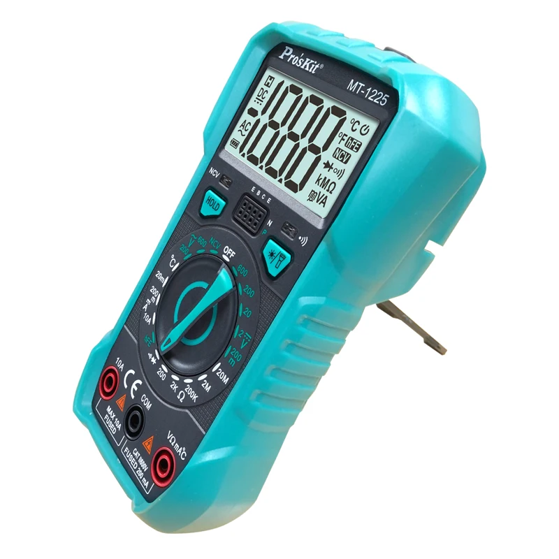 Мультиметр Pro'sKit MT 1225 C 3 1/2 многофункциональный цифровой тестер с защитой от