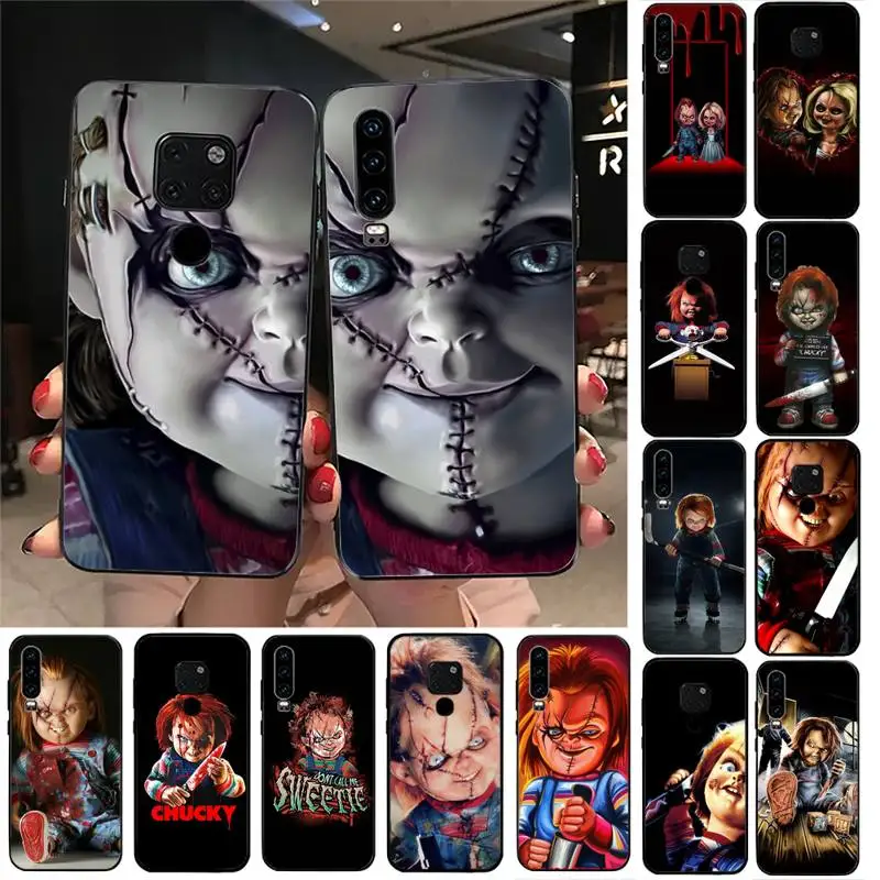 

Chucky Horror Phone Case For Huawei Y6 7prime 9prime Y5 2019 Y5 Y6Prime 2018 Nova 3E mate10 20lite 20Pro funda case