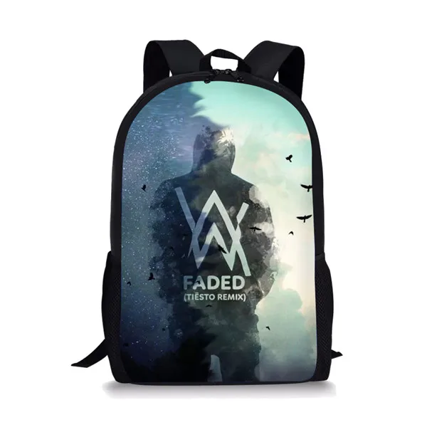 CDZHL797C Thikin школьная сумка для девочек классный DJ Alan Walker Школьный Рюкзак Для детские школьные принадлежности для мальчиков сумка на плечо Женская Mochila - Цвет: CDZHL797C