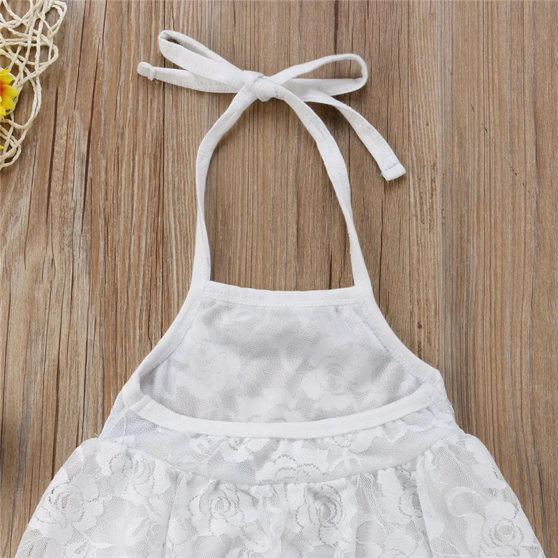 PUDCOCO/детское кружевное длинное платье макси с цветочным принтом для девочек