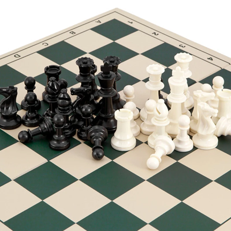 

High Quality Chess Game King High 97mm 77mm 64mm Ajedrez Medieval Chess Set No Chessboard 32 Chess Pieces Kids Toys Playing Game