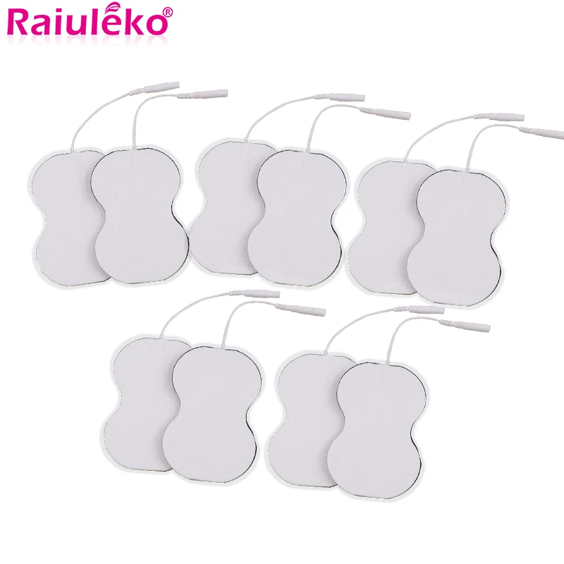 

50P Physiotherapy Acupuncture Tens Adhesive Electrodes Self-adhesive Massage Pad Patch Relaxation Massager Muscle Stimulator