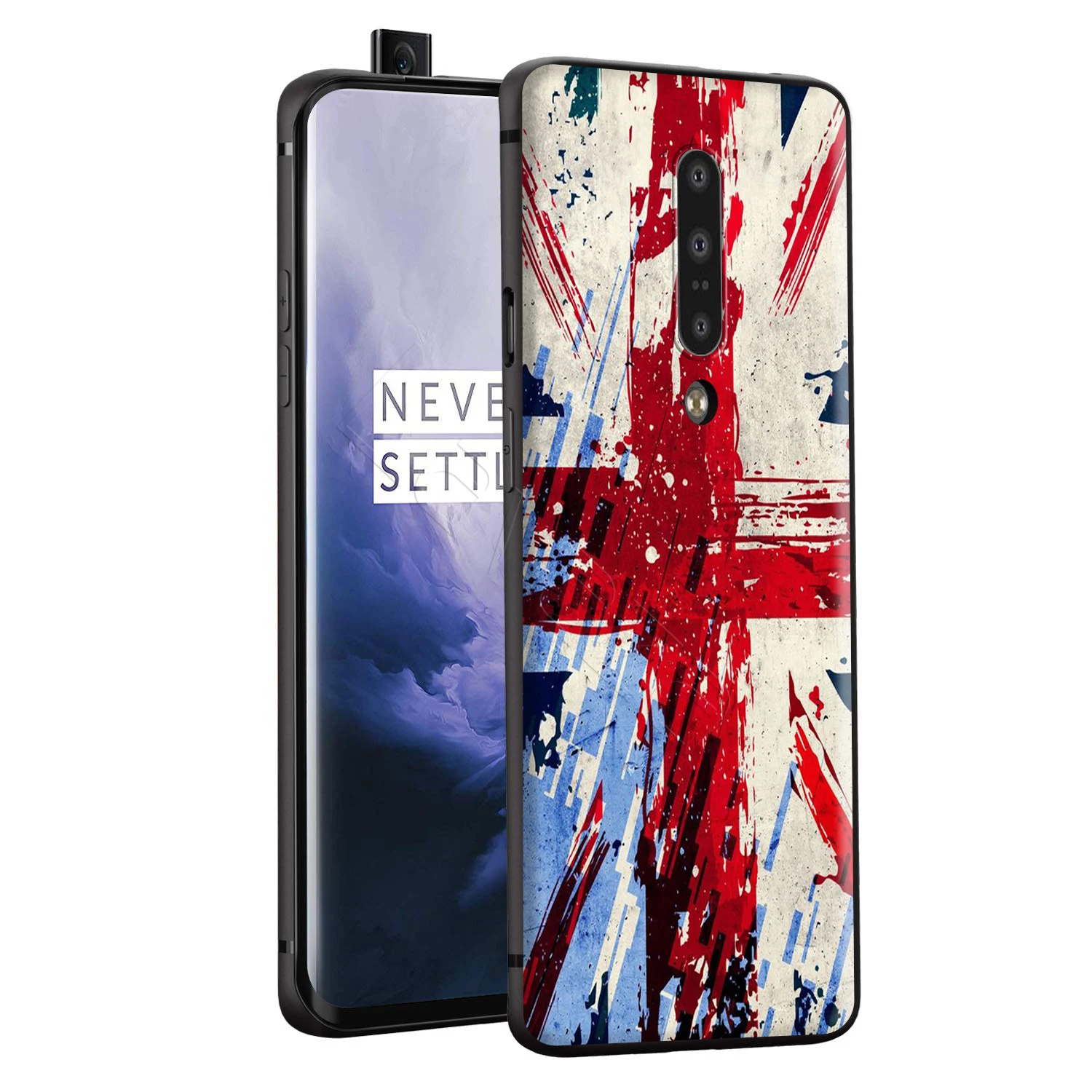 Силиконовый чехол Lavaza с английским флагом Великобритании для Oneplus 7 Pro 6t 6 5t 5 |
