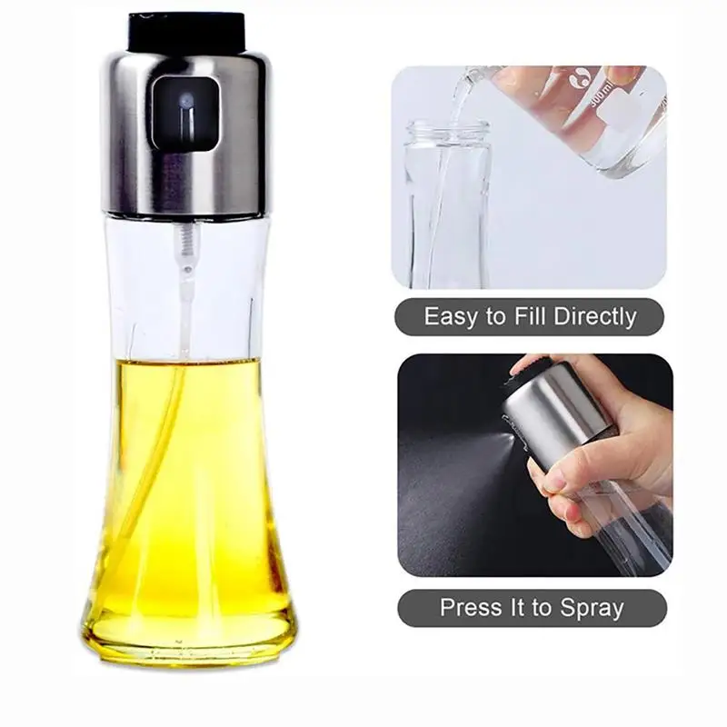 Набор бутылок для распыления масла оливковый распылитель уксуса диспенсер с