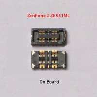 2pcs new inner fpc connector battery holder port plug clip contact for asus zenfone 2 series ze551mlzenfone2 lite ze500cl