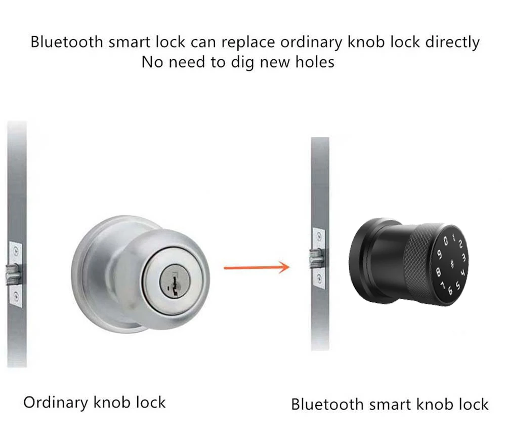 Bluetooth приложение дистанционное управление отпечаток пальца Замок Умный Porta
