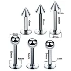 Кольцо для пирсинга тела из нержавеющей стали, 40 шт.