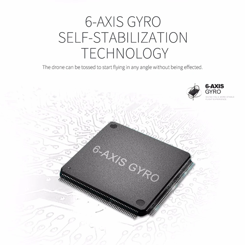 DIDIOU мини Квадрокоптер 2 4G 4CH 6 осевая скорость 3D флип Безголовый режим Дрон игрушка
