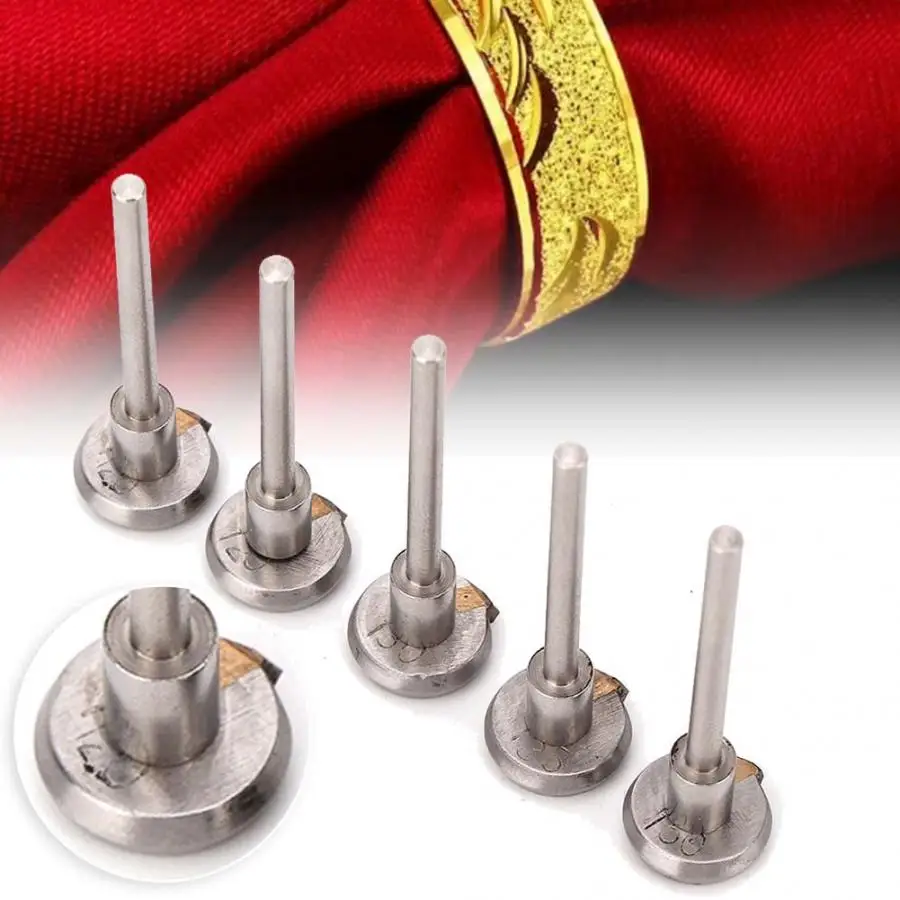 Алмазный маховик хвостовик Ювелирное Украшение Нож режущие инструменты 5 углов